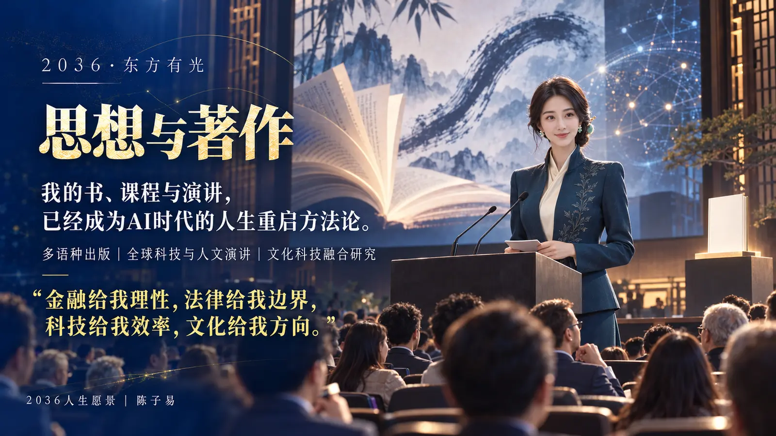 东方智慧、思想与著作愿景