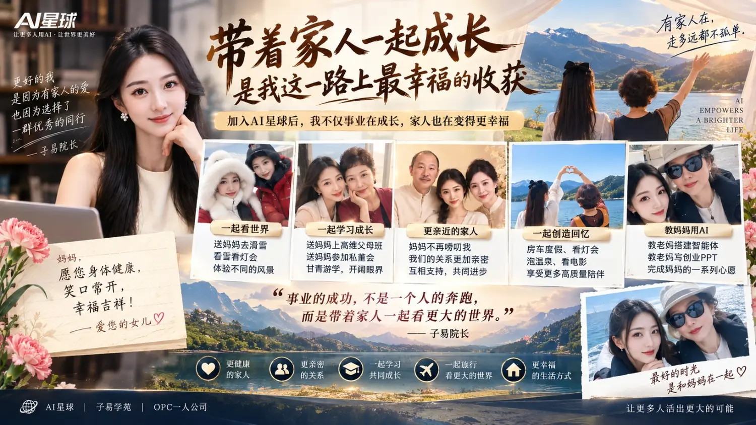 陈子易与家人的温暖时光
