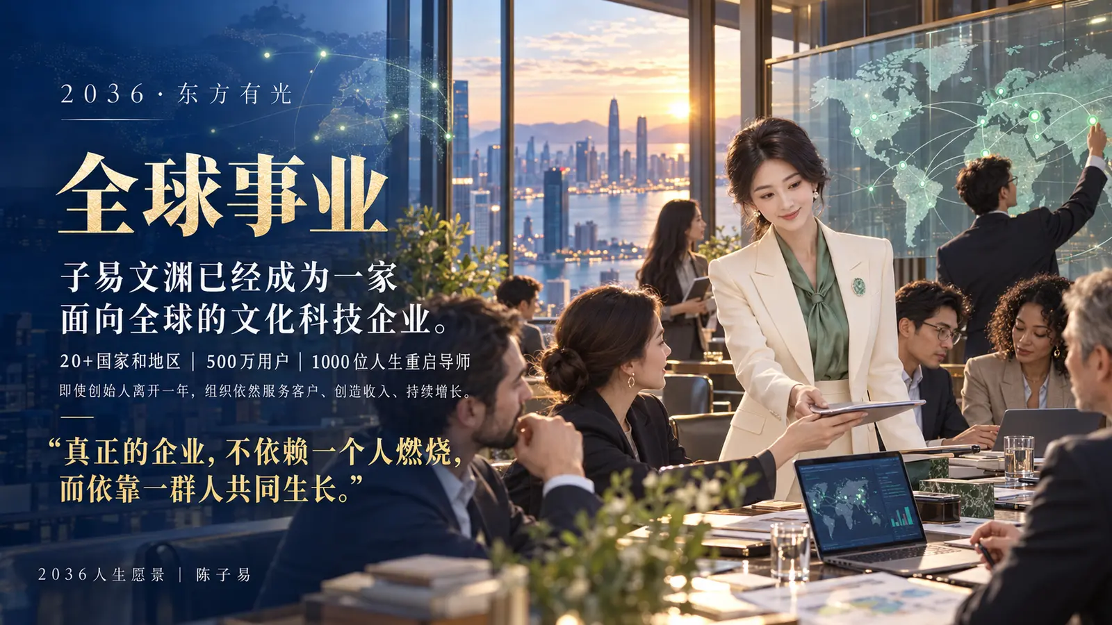 全球事业与更大世界的愿景