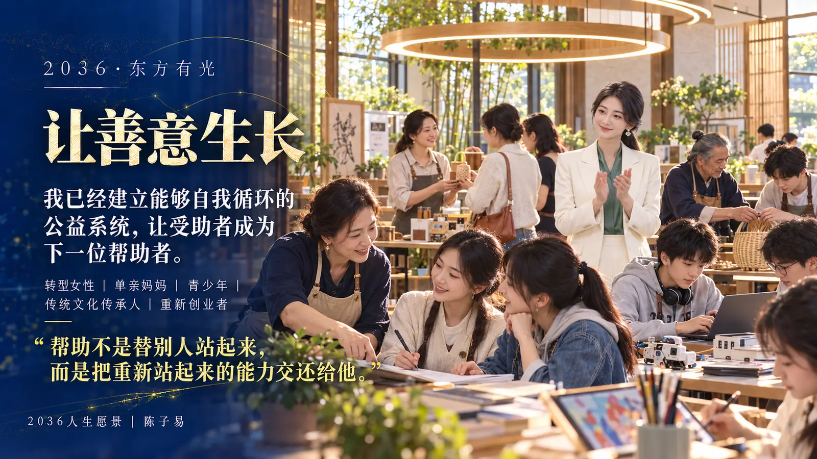 让善意持续生长的未来