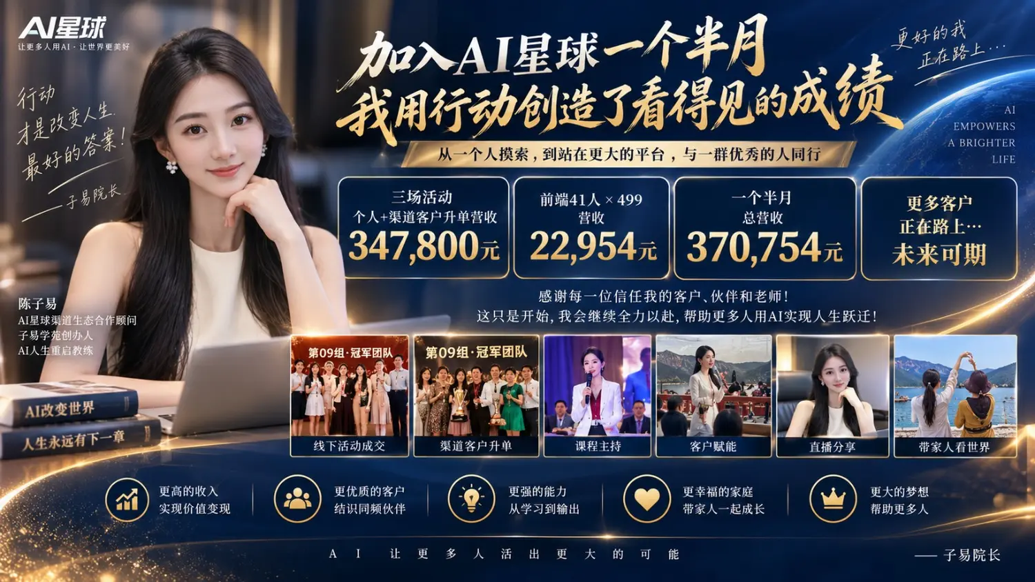 陈子易AI赋能与实战成果